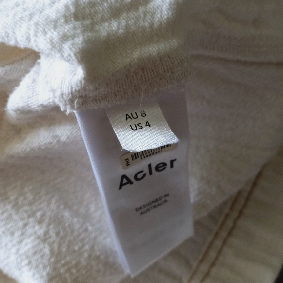 Acler Westcroft Dress In Ivory 4US - Picture 8 of 16